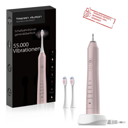 Tristan Auron Schallzahnbürste Business Class Generalüberholt - (pink)